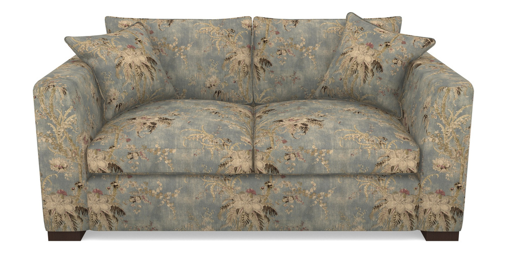 Product photograph of Wadenhoe Bespoke 2 5 Seater Sofas In Floral Linen - Zefferino Danish Girl from Sofas and Stuff Limited