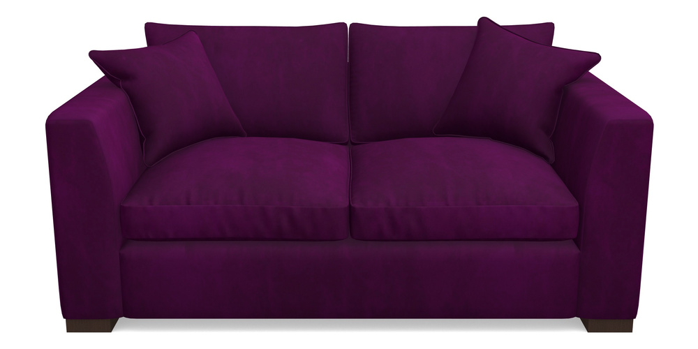 Product photograph of Wadenhoe Bespoke 2 5 Seater Sofas In House Clever Velvet - Aubergine from Sofas and Stuff Limited