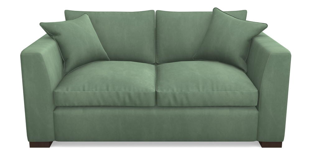 Product photograph of Wadenhoe Bespoke 2 5 Seater Sofas In House Clever Velvet - Celadon from Sofas and Stuff Limited