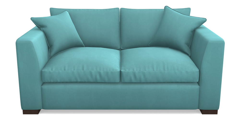 Product photograph of Wadenhoe Bespoke 2 5 Seater Sofas In House Clever Velvet - Duck Egg from Sofas and Stuff Limited