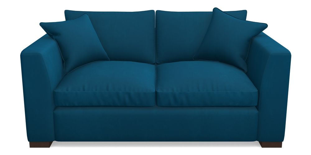 Product photograph of Wadenhoe Bespoke 2 5 Seater Sofas In House Clever Velvet - Ocean from Sofas and Stuff Limited