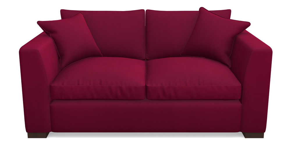 Product photograph of Wadenhoe Bespoke 2 5 Seater Sofas In House Clever Velvet - Wine from Sofas and Stuff Limited