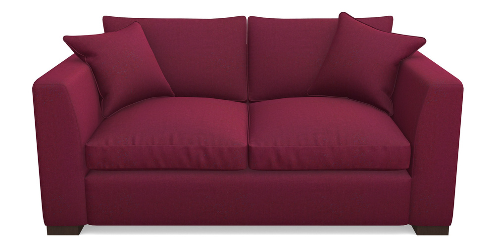 Product photograph of Wadenhoe Bespoke 2 5 Seater Sofas In House Velvet - Claret from Sofas and Stuff Limited