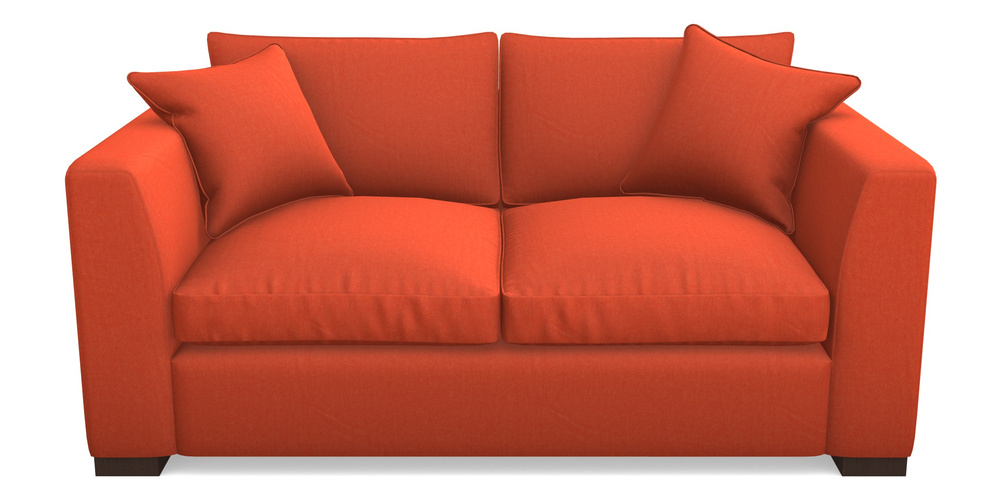 Product photograph of Wadenhoe Bespoke 2 5 Seater Sofas In House Velvet - Terracotta from Sofas and Stuff Limited