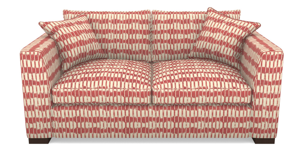 Product photograph of Wadenhoe Bespoke 2 5 Seater Sofas In V A Brompton Collection - Ikat - Chilli from Sofas and Stuff Limited