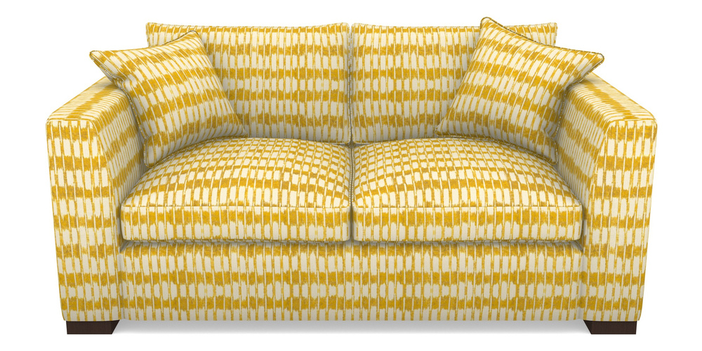 Product photograph of Wadenhoe Bespoke 2 5 Seater Sofas In V A Brompton Collection - Ikat - Corn from Sofas and Stuff Limited