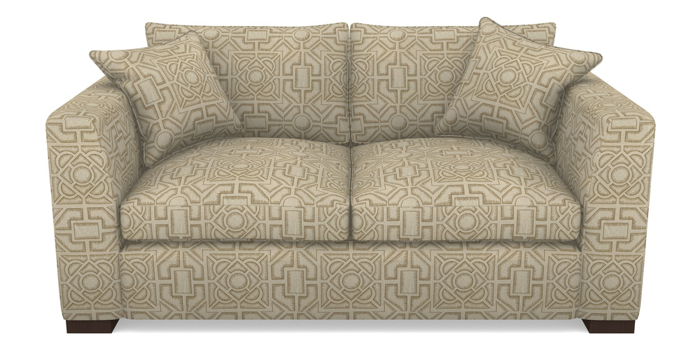 Product photograph of Wadenhoe Bespoke 2 5 Seater Sofas In Rhs Collection - Large Knot Garden Linen - Gold from Sofas and Stuff Limited