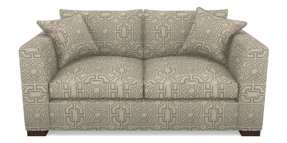 Product photograph of Wadenhoe Bespoke 2 5 Seater Sofas In Rhs Collection - Large Knot Garden Linen - Grey from Sofas and Stuff Limited