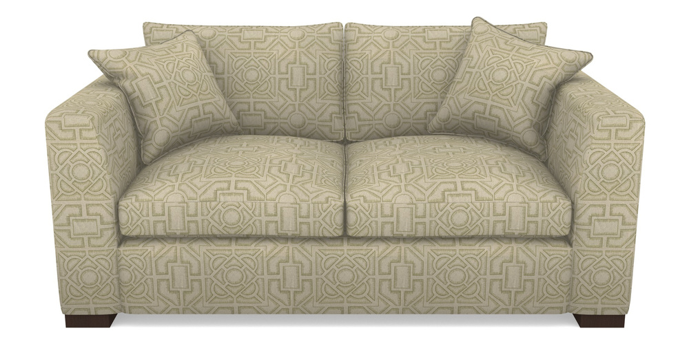 Product photograph of Wadenhoe Bespoke 2 5 Seater Sofas In Rhs Collection - Large Knot Garden Linen - Olive from Sofas and Stuff Limited