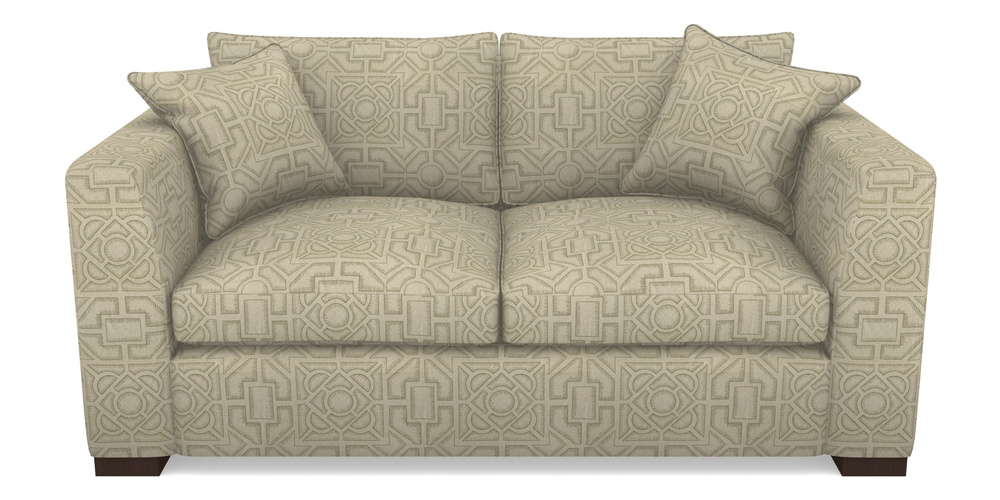 Product photograph of Wadenhoe Bespoke 2 5 Seater Sofas In Rhs Collection - Large Knot Garden Linen - Pistachio from Sofas and Stuff Limited