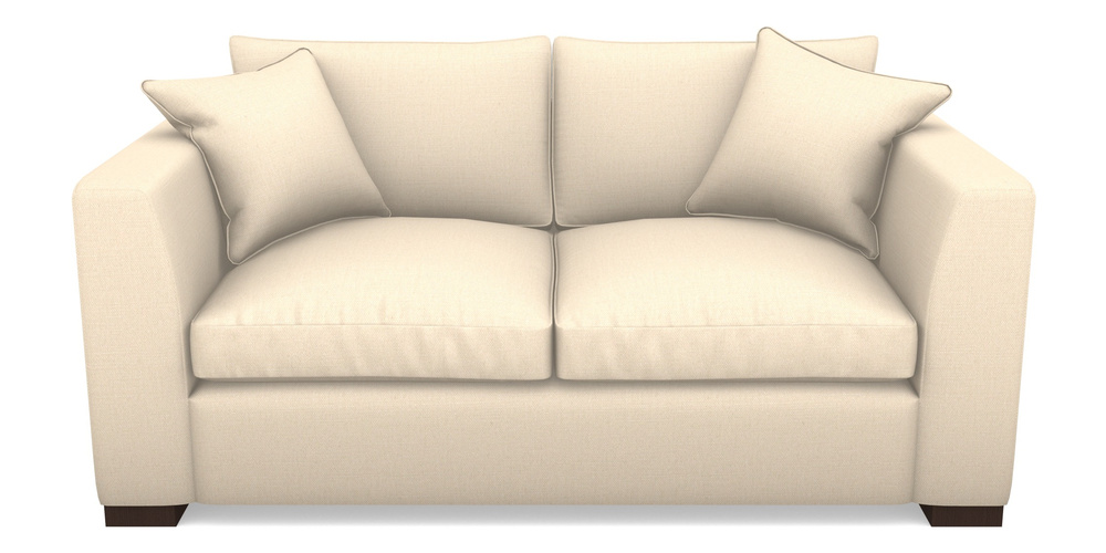 Product photograph of Wadenhoe Bespoke 2 5 Seater Sofas In Plain Linen Cotton - Rice Pudding from Sofas and Stuff Limited