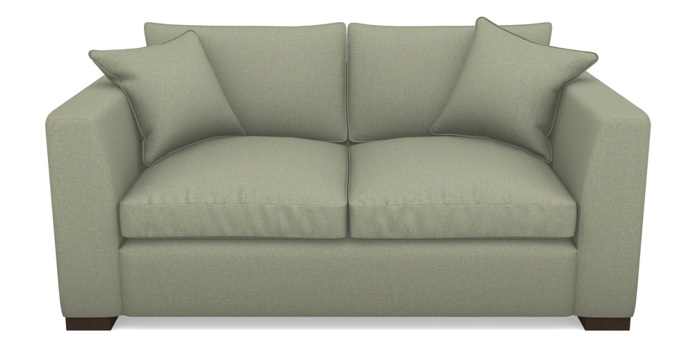 Product photograph of Wadenhoe Bespoke 2 5 Seater Sofas In Plain Linen Cotton - Sage from Sofas and Stuff Limited