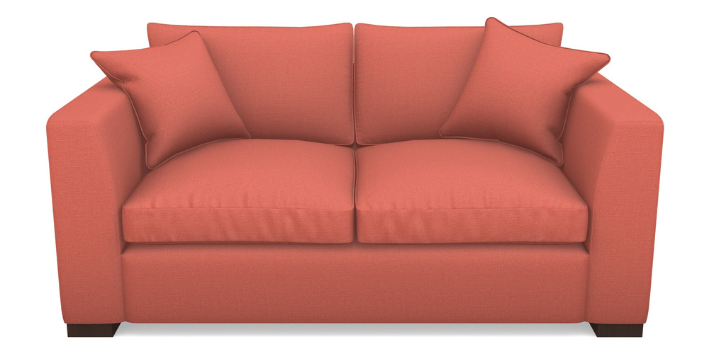 Product photograph of Wadenhoe Bespoke 2 5 Seater Sofas In Plain Linen Cotton - Tequila Sunset from Sofas and Stuff Limited