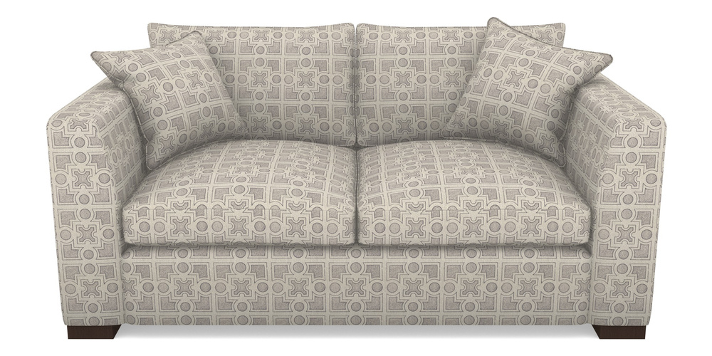 Product photograph of Wadenhoe Bespoke 2 5 Seater Sofas In Rhs Collection - Small Knot Garden Cotton Weave - Grey from Sofas and Stuff Limited