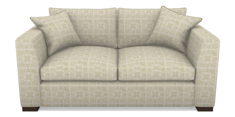 Product photograph of Wadenhoe Bespoke 2 5 Seater Sofas In Rhs Collection - Small Knot Garden Cotton Weave - Olive from Sofas and Stuff Limited