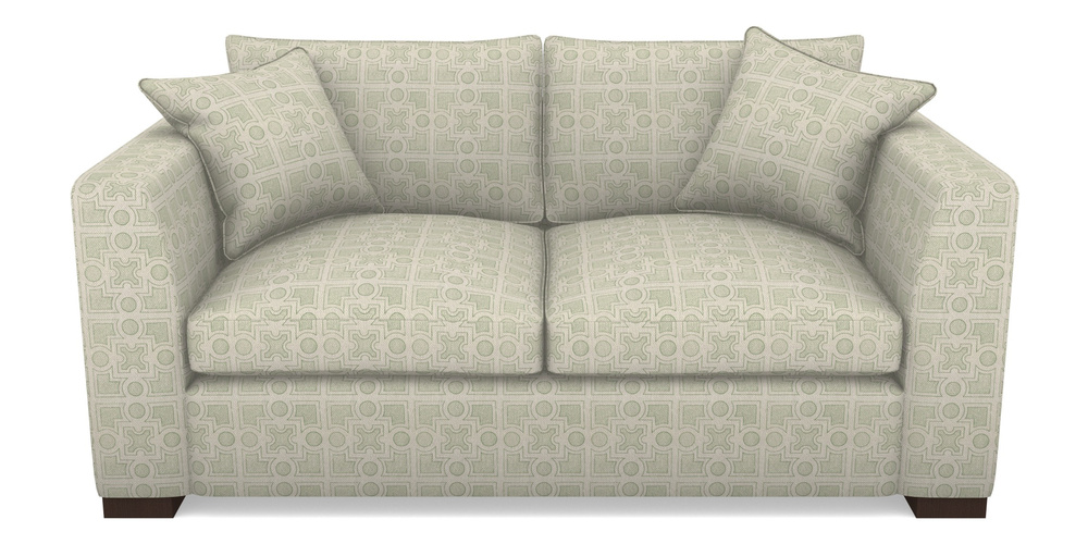 Product photograph of Wadenhoe Bespoke 2 5 Seater Sofas In Rhs Collection - Small Knot Garden Cotton Weave - Pistachio from Sofas and Stuff Limited