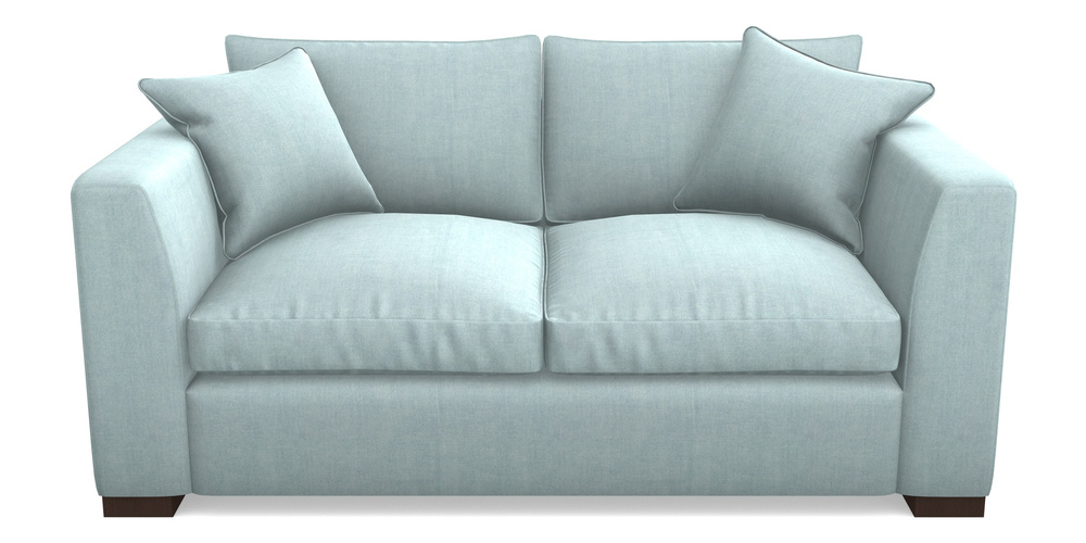 Product photograph of Wadenhoe Bespoke 2 5 Seater Sofas In Super Soft Velvet - Sky from Sofas and Stuff Limited