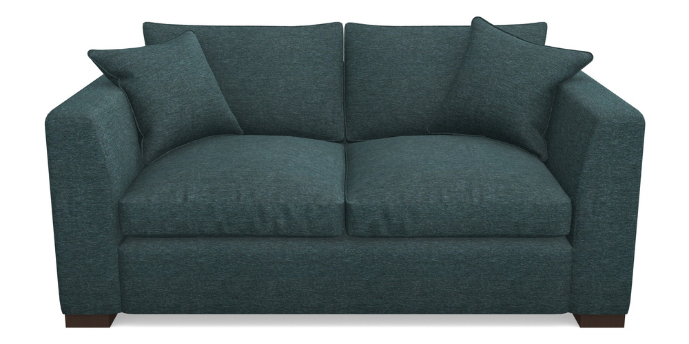 Product photograph of Wadenhoe Bespoke 2 5 Seater Sofas In Textured Velvet - Atlantic from Sofas and Stuff Limited