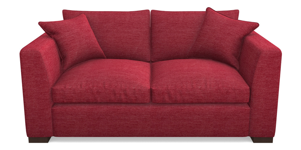 Product photograph of Wadenhoe Bespoke 2 5 Seater Sofas In Textured Velvet - Firebrick from Sofas and Stuff Limited