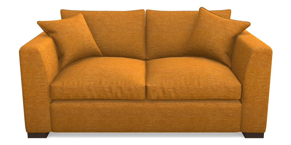 Product photograph of Wadenhoe Bespoke 2 5 Seater Sofas In Textured Velvet - Turmeric from Sofas and Stuff Limited