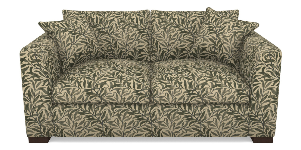 Product photograph of Wadenhoe Bespoke 2 5 Seater Sofas In V A Drawn From Nature Collection - Willow Bough Large - Dark Green from Sofas and Stuff Limited