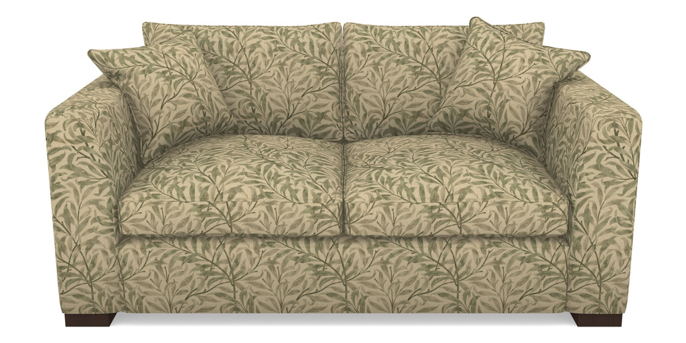 Product photograph of Wadenhoe Bespoke 2 5 Seater Sofas In V A Drawn From Nature Collection - Willow Bough Large - Light Green from Sofas and Stuff Limited