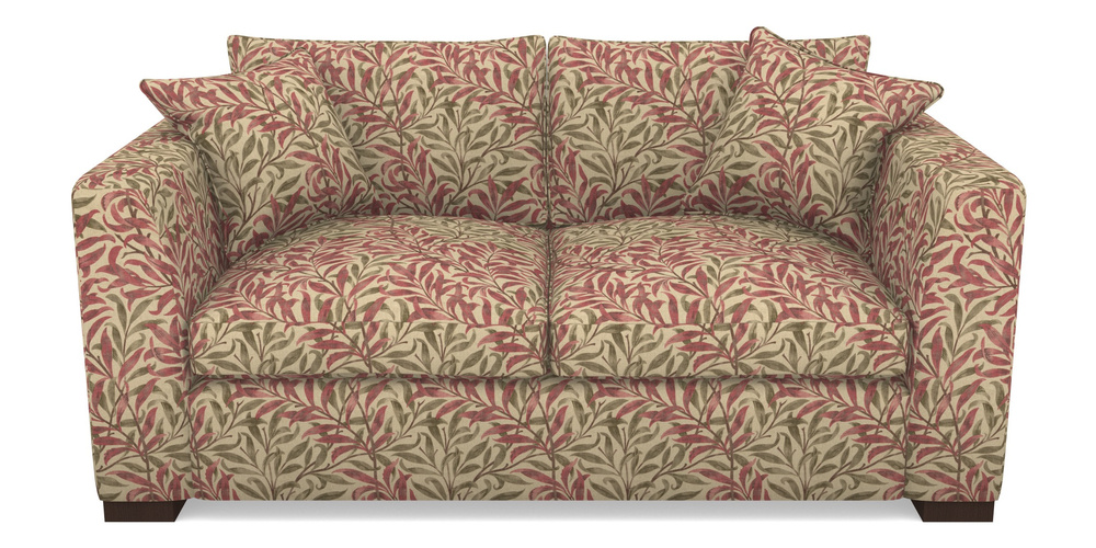 Product photograph of Wadenhoe Bespoke 2 5 Seater Sofas In V A Drawn From Nature Collection - Willow Bough Large - Red from Sofas and Stuff Limited