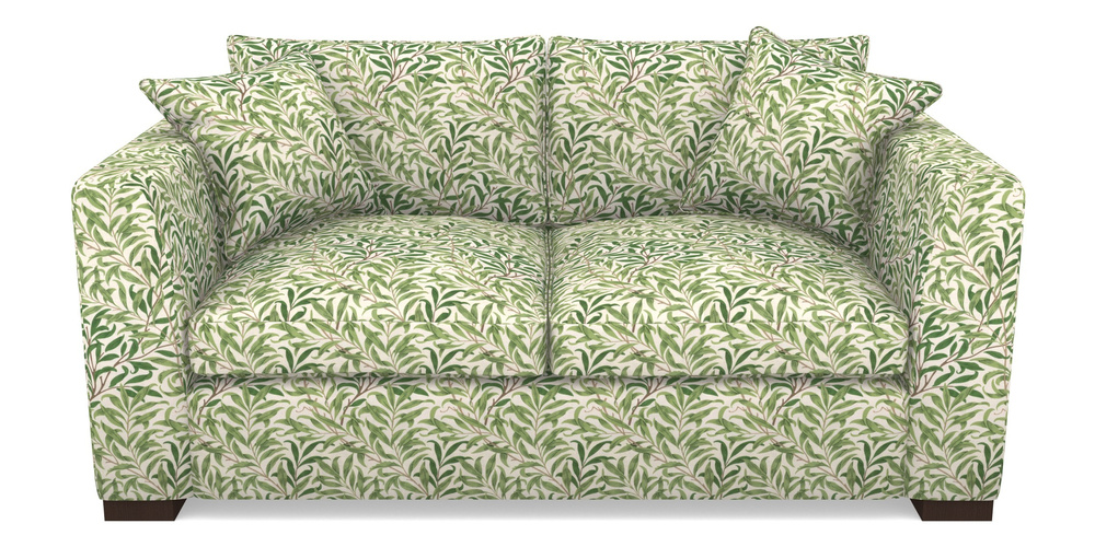 Product photograph of Wadenhoe Bespoke 2 5 Seater Sofas In William Morris Collection - Willow Boughs - Leaf Green from Sofas and Stuff Limited