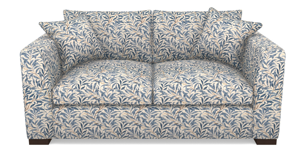 Product photograph of Wadenhoe Bespoke 2 5 Seater Sofas In William Morris Collection - Willow Boughs - Woad from Sofas and Stuff Limited