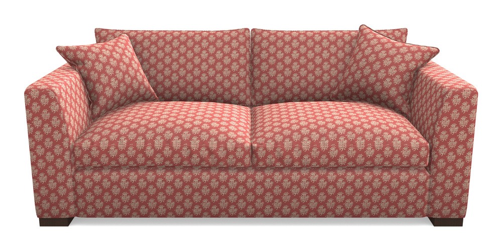 Product photograph of Wadenhoe Bespoke 4 Seater Sofas In Cloth 21 - Coral 1 - Ginger Snap from Sofas and Stuff Limited