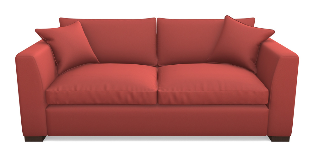 Product photograph of Wadenhoe Bespoke 4 Seater Sofas In Clever Glossy Velvet - Scorched Earth from Sofas and Stuff Limited