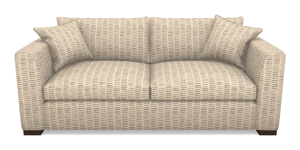 Product photograph of Wadenhoe Bespoke 4 Seater Sofas In Cloth 18 - Daub - Cloth 18 Daub Berry from Sofas and Stuff Limited