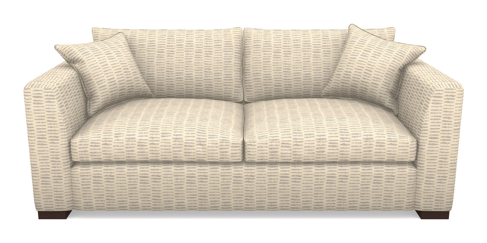 Product photograph of Wadenhoe Bespoke 4 Seater Sofas In Cloth 18 - Daub - Cloth 18 Daub Lavender from Sofas and Stuff Limited