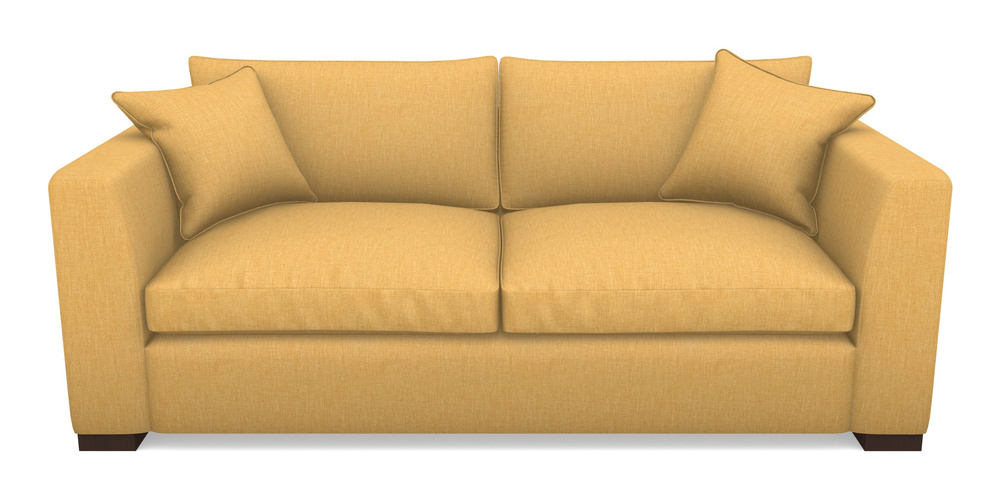 Product photograph of Wadenhoe Bespoke 4 Seater Sofas In Clever Cotton Mix - Mustard from Sofas and Stuff Limited