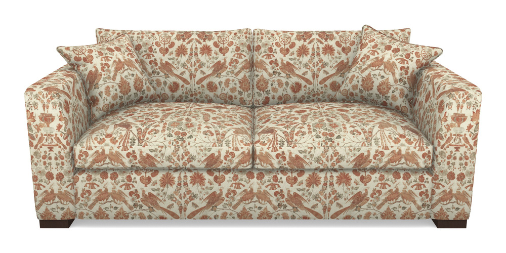 Product photograph of Wadenhoe Bespoke 4 Seater Sofas In V A Brompton Collection - Coromandel - Terracotta from Sofas and Stuff Limited