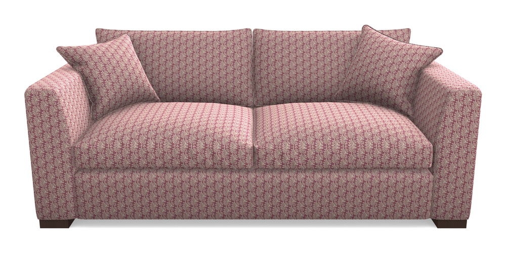 Product photograph of Wadenhoe Bespoke 4 Seater Sofas In Cloth 21 - Spring Twig - Cassis from Sofas and Stuff Limited