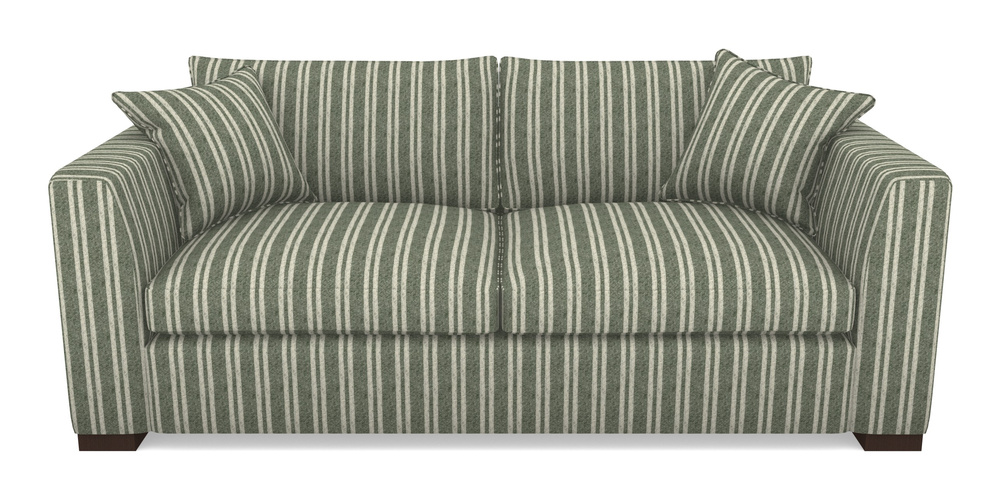 Product photograph of Wadenhoe Bespoke 4 Seater Sofas In Cloth 22 - Barcode - Courgette from Sofas and Stuff Limited