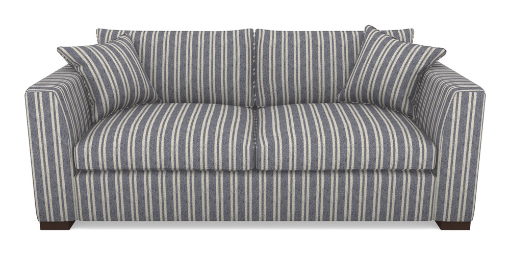 Product photograph of Wadenhoe Bespoke 4 Seater Sofas In Cloth 22 - Barcode - Deep Water from Sofas and Stuff Limited