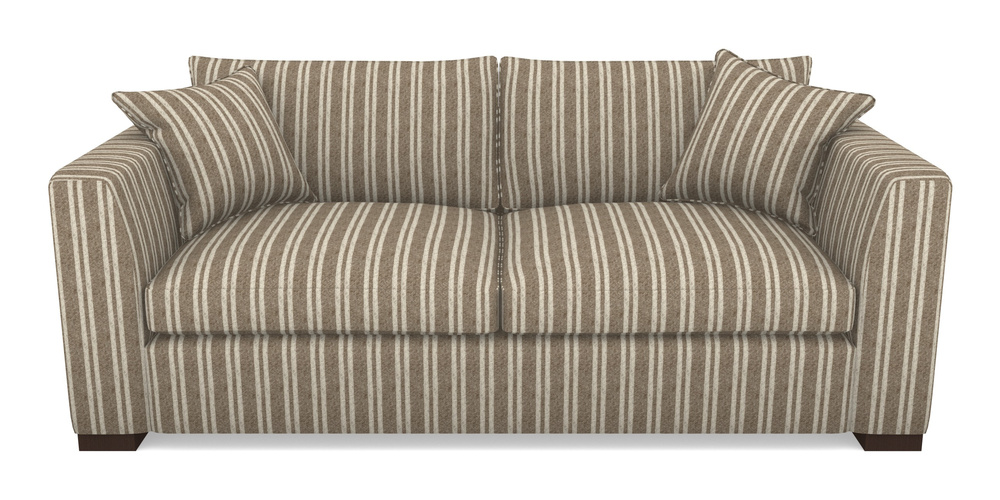 Product photograph of Wadenhoe Bespoke 4 Seater Sofas In Cloth 22 - Barcode - Peat from Sofas and Stuff Limited