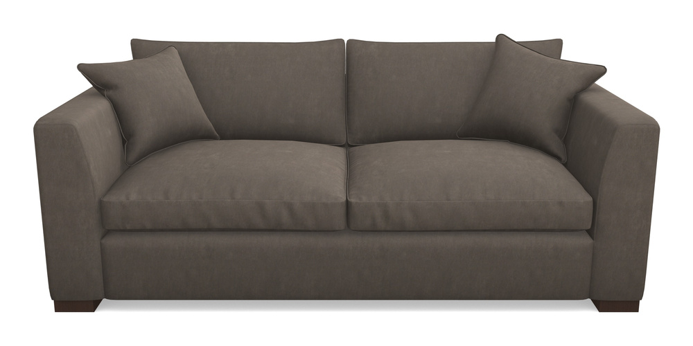 Product photograph of Wadenhoe Bespoke 4 Seater Sofas In Clever Tough Eco Velvet - Chrome from Sofas and Stuff Limited