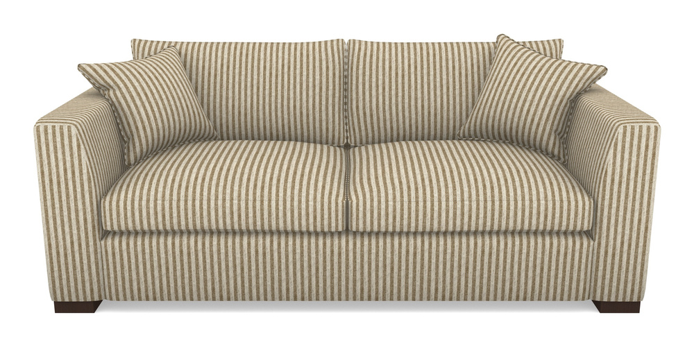 Product photograph of Wadenhoe Bespoke 4 Seater Sofas In Cloth 22 - Pinstripe - Fallen Leaf from Sofas and Stuff Limited