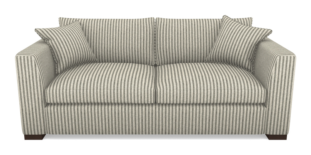 Product photograph of Wadenhoe Bespoke 4 Seater Sofas In Cloth 22 - Pinstripe - Seal from Sofas and Stuff Limited