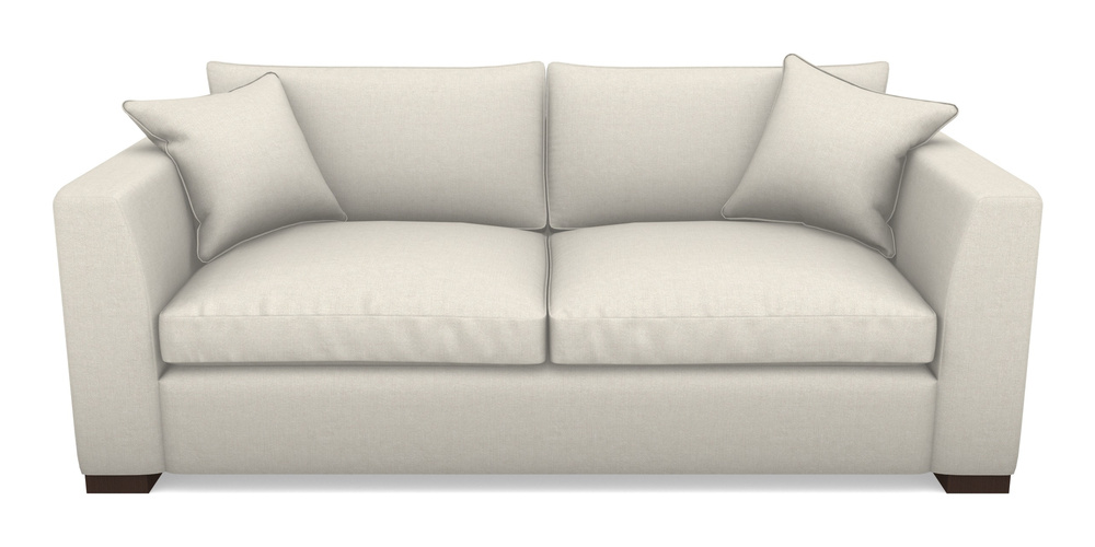 Product photograph of Wadenhoe Bespoke 4 Seater Sofas In Easy Clean Plain - Chalk from Sofas and Stuff Limited