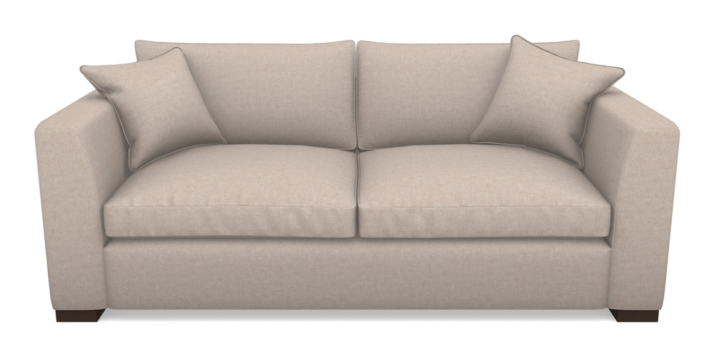 Product photograph of Wadenhoe Bespoke 4 Seater Sofas In Easy Clean Plain - Cream from Sofas and Stuff Limited