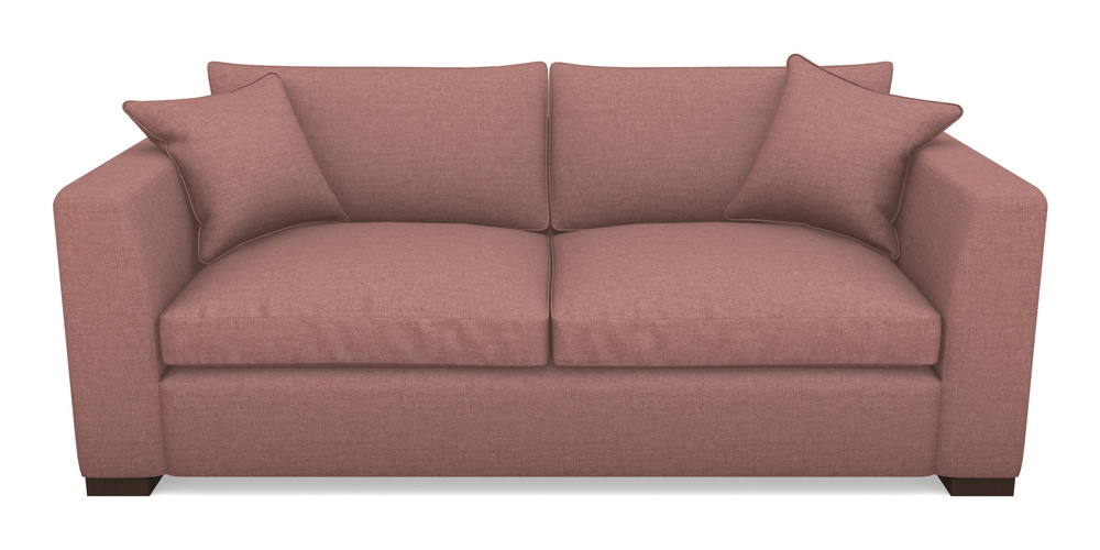 Product photograph of Wadenhoe Bespoke 4 Seater Sofas In Easy Clean Plain - Rosewood from Sofas and Stuff Limited