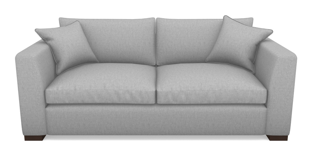 Product photograph of Wadenhoe Bespoke 4 Seater Sofas In Easy Clean Plain - Silver from Sofas and Stuff Limited