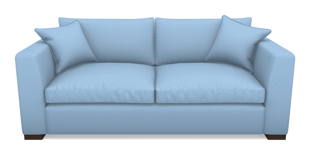 Product photograph of Wadenhoe Bespoke 4 Seater Sofas In Eco Washable Cotton - Cornflower from Sofas and Stuff Limited