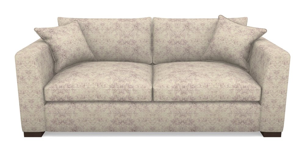 Product photograph of Wadenhoe Bespoke 4 Seater Sofas In Grace Linen - Grape from Sofas and Stuff Limited