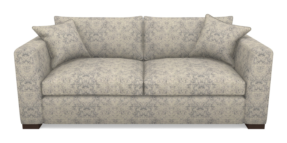 Product photograph of Wadenhoe Bespoke 4 Seater Sofas In Grace Linen - Sapphire from Sofas and Stuff Limited