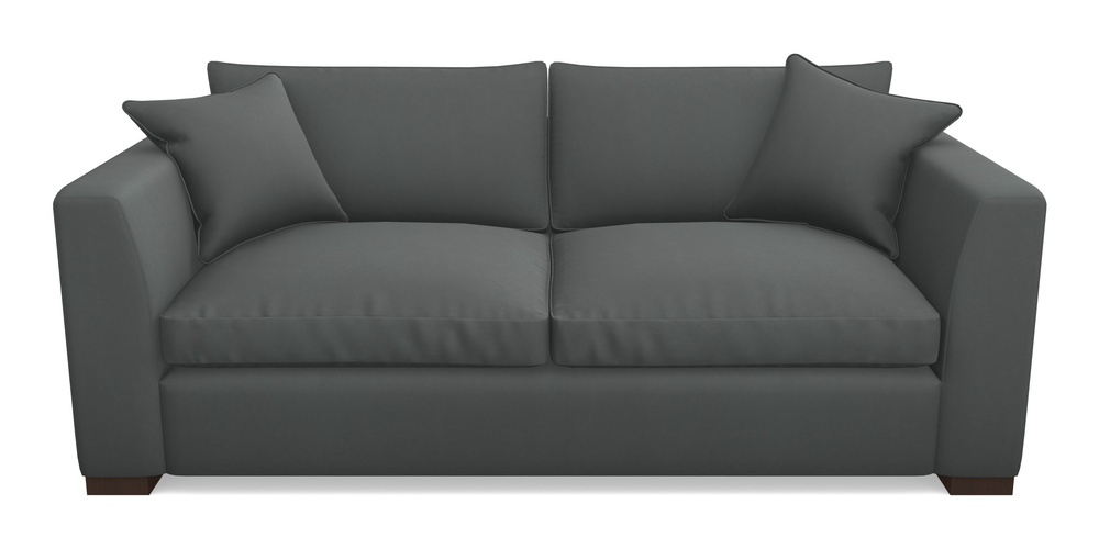 Product photograph of Wadenhoe Bespoke 4 Seater Sofas In House Clever Velvet - Slate from Sofas and Stuff Limited